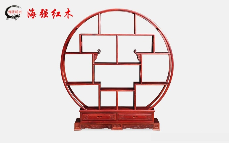 圆形多宝阁，博古架